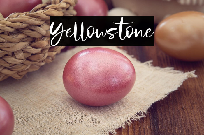 Yellowstone Example 1