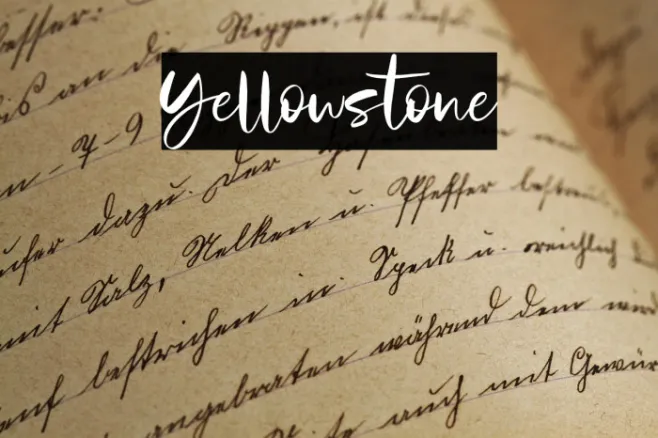 Yellowstone Example 2