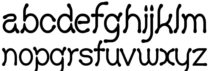 Yellowswamp Font LOWERCASE