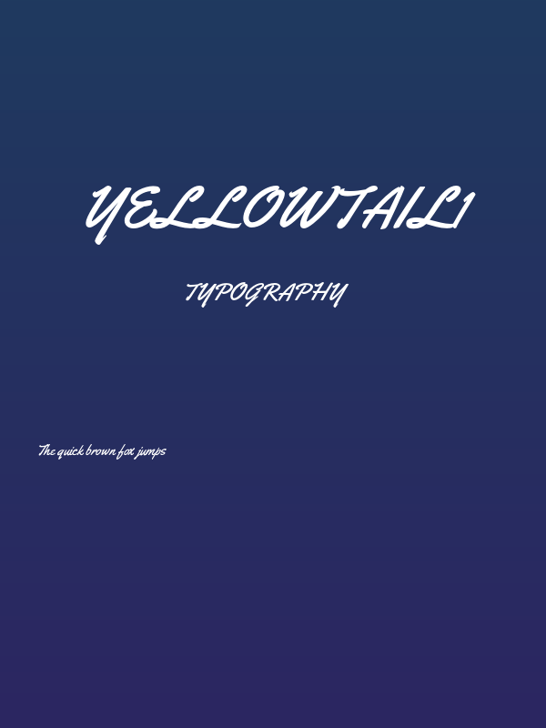 Yellowtail1 Poster