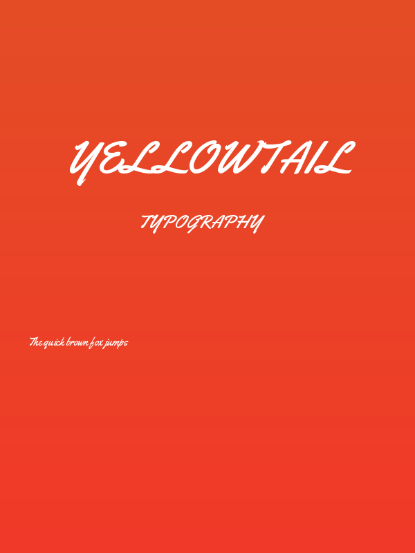Yellowtail Poster