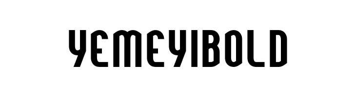 YemeyiBold  Frei Schriftart Herunterladen