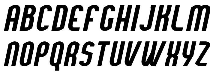 YemeyiBoldItalic Font LOWERCASE