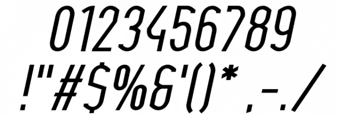 YemeyiItalic Font OTHER CHARS