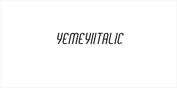YemeyiItalic Logo