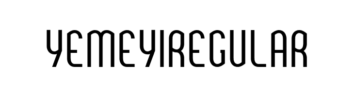 YemeyiRegular  Free Fonts Download