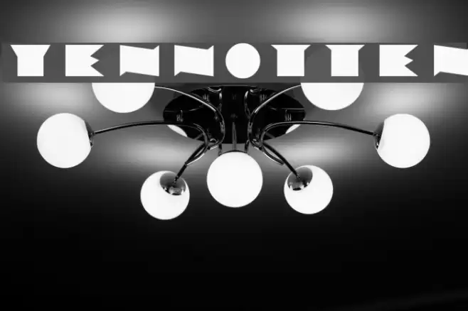 Yennotten Font examples