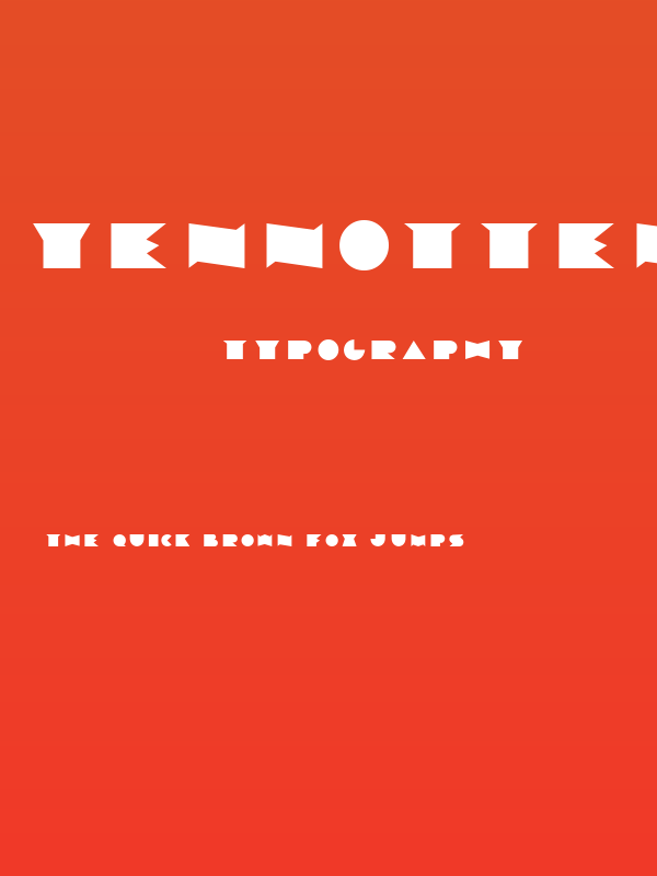 Yennotten Poster