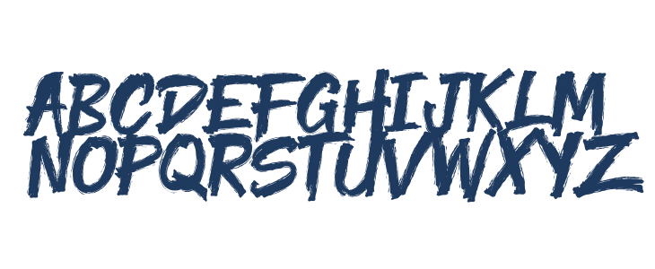 Yenoh Brush Lowercase