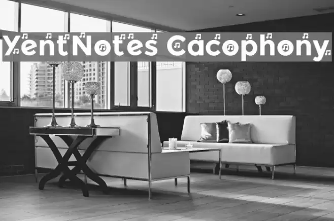 YentNotes Cacophony Font examples