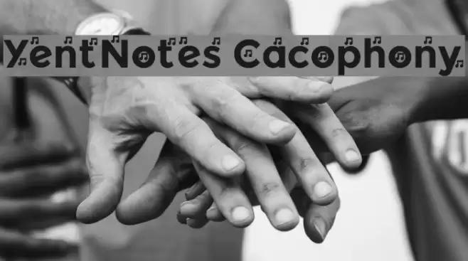 YentNotes Cacophony Font examples