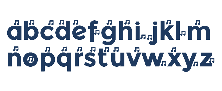 YentNotes Cacophony Lowercase