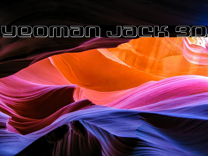 Yeoman Jack 3D Example 1
