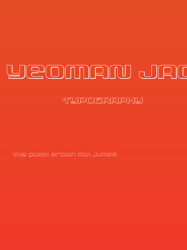 Yeoman Jack 3D Poster