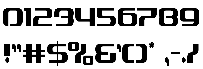 Yeoman Jack Condensed Font OTHER CHARS