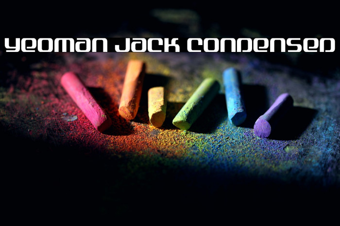 Yeoman Jack Condensed Example 1