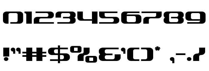 Yeoman Jack Expanded Font OTHER CHARS