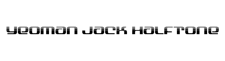 Yeoman Jack Halftone  لخطوط تنزيل