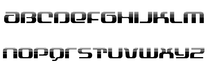 Yeoman Jack Halftone Font LOWERCASE