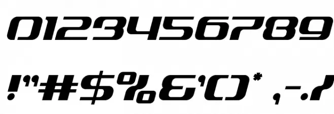 Yeoman Jack Italic Font OTHER CHARS