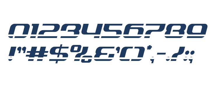 Yeoman Jack Laser 2 Italic Other Characters