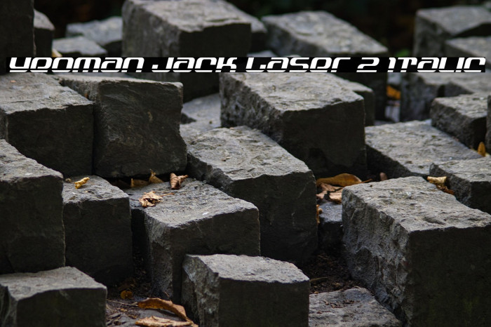 Yeoman Jack Laser 2 Italic Example 2