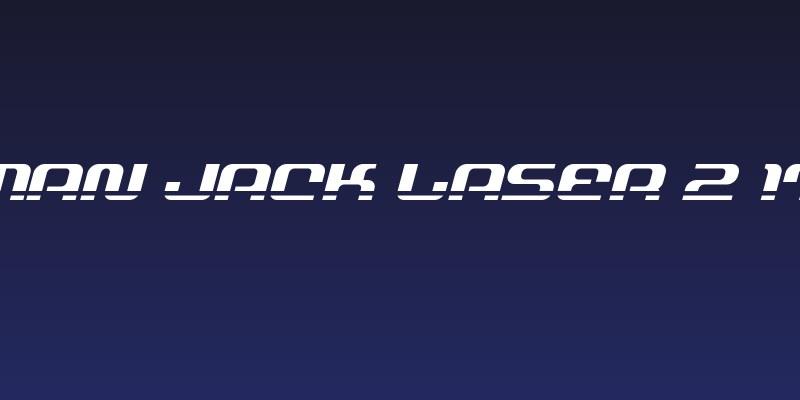 Yeoman Jack Laser 2 Italic Social Header