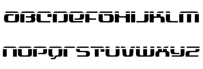 Yeoman Jack Laser Font LOWERCASE