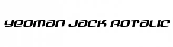 Yeoman Jack Rotalic  Fuentes Gratis Descargar