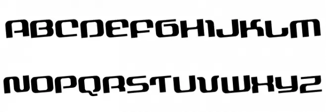 Yeoman Jack Rotated 字体 大写