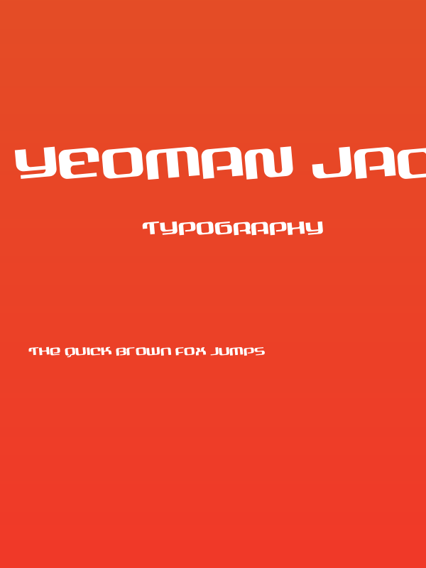 Yeoman Jack Rotated Poster