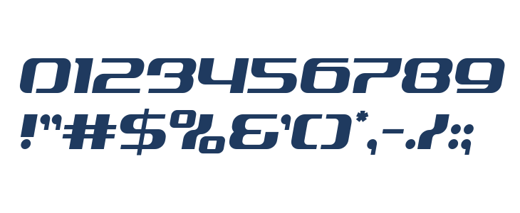 Yeoman Jack Semi-Italic Other Characters