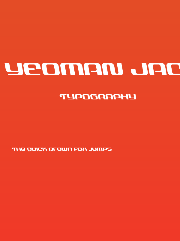 Yeoman Jack Semi-Leftalic Poster