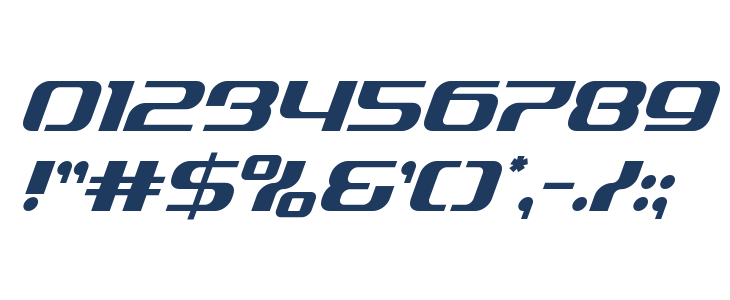 Yeoman Jack Super-Italic Other Characters