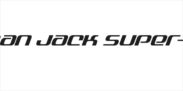 Yeoman Jack Super-Italic Logo