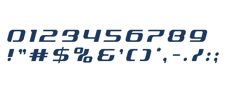 Yeoman Jack Title Italic Other Characters