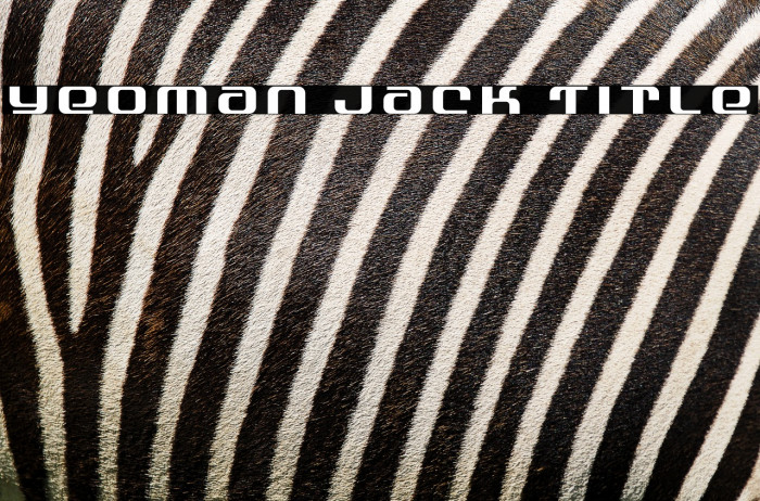 Yeoman Jack Title Example 2
