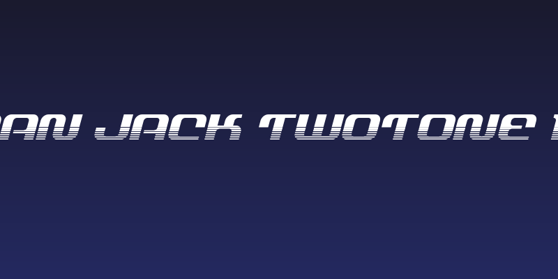 Yeoman Jack Twotone Italic Social Header