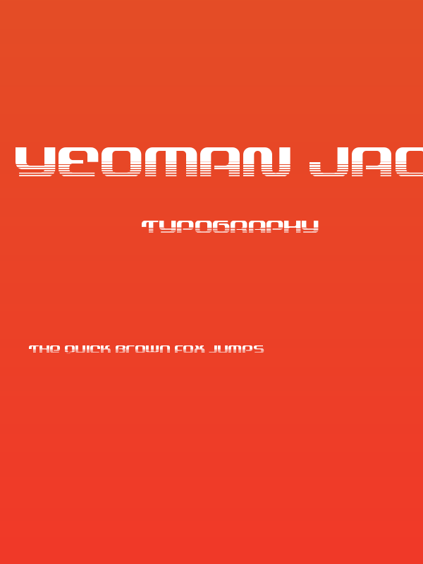 Yeoman Jack Twotone Poster