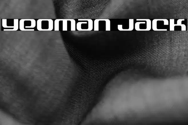 Yeoman Jack Font examples