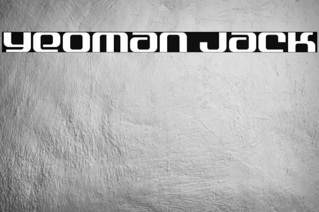 Yeoman Jack Font examples