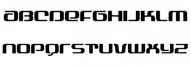 Yeoman Jack Schriftart Kleinbuchstaben