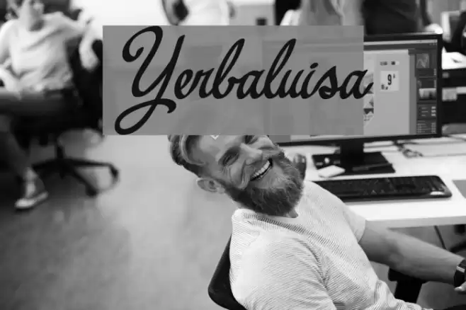 Yerbaluisa Font examples