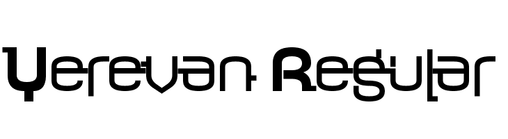 Yerevan Regular  font caratteri gratis