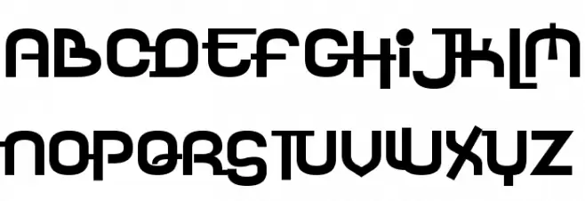 Yerevan Regular Schriftart Groß