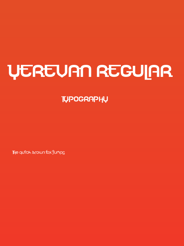 Yerevan Regular Poster