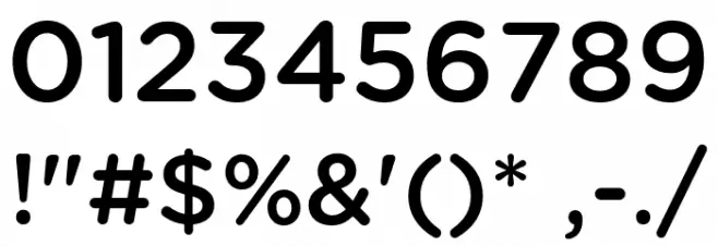 Yerevanyan-Regular Font OTHER CHARS