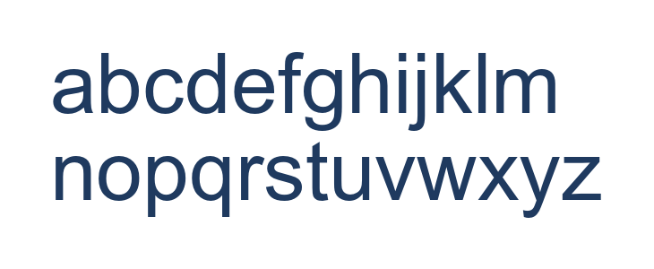 Yerevanyan-Regular Lowercase