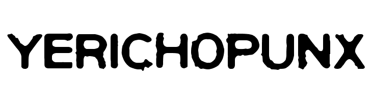 Yericho Punx Font