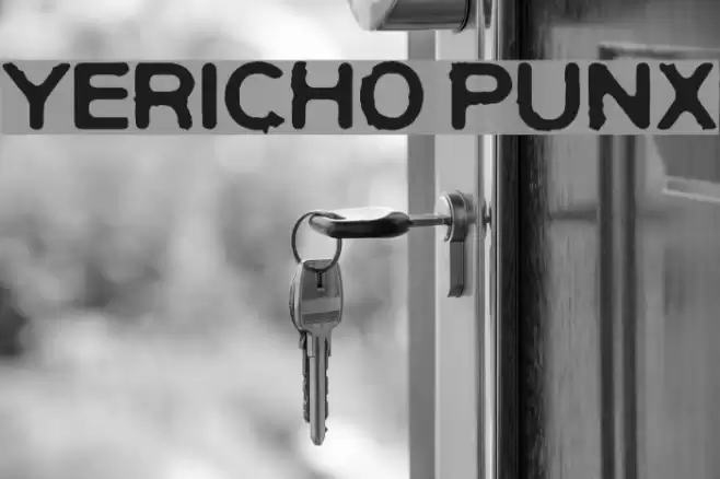 Yericho Punx Font examples